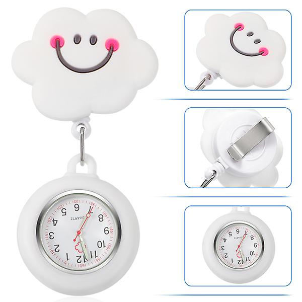 2 kpl Retractable Taskukellot Ripustettavat Taskukellot Ripustettavat Rintakellot