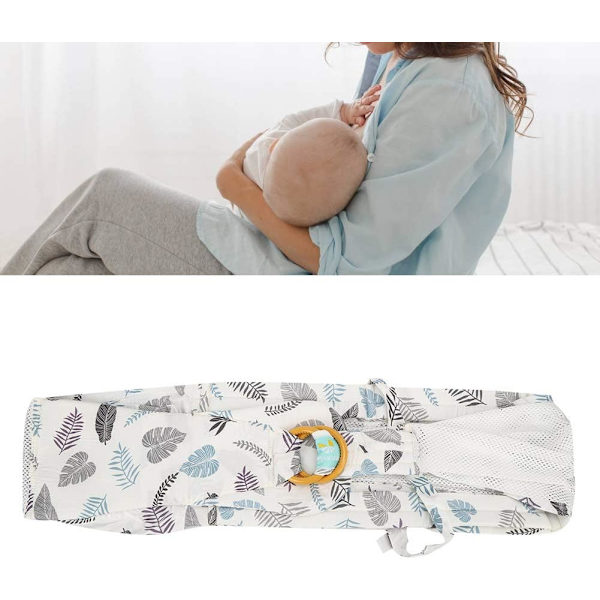 Vita lakan (andningsbar version) + sele ring Baby carrier Justerbar multifunktionell för babyvård Baby carrier för småbarn