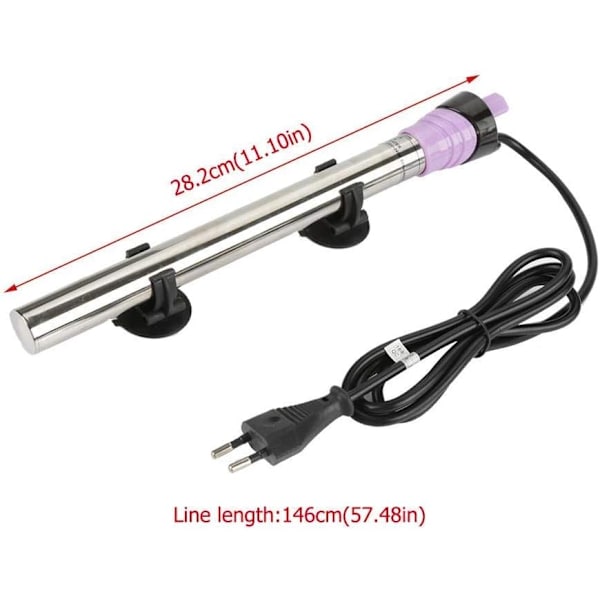 Akvarievärmare, Akvarievärmare Automatisk Termostatisk Värmare Explosionssäker Akvarium Värmare Bar(200W)