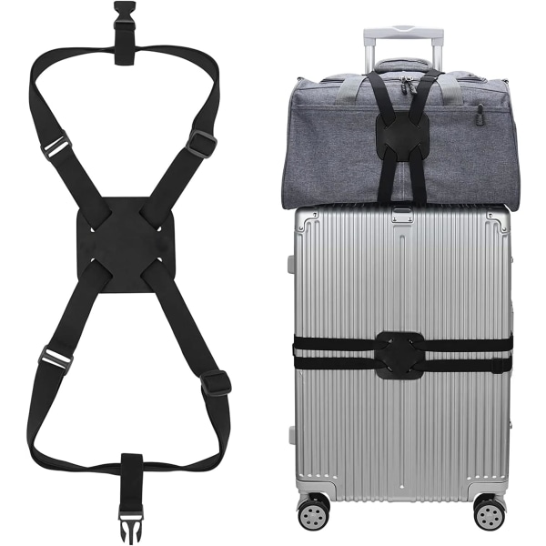 Bagageband Bag Bungees för Lägg till en väska Lätt att resa resväska