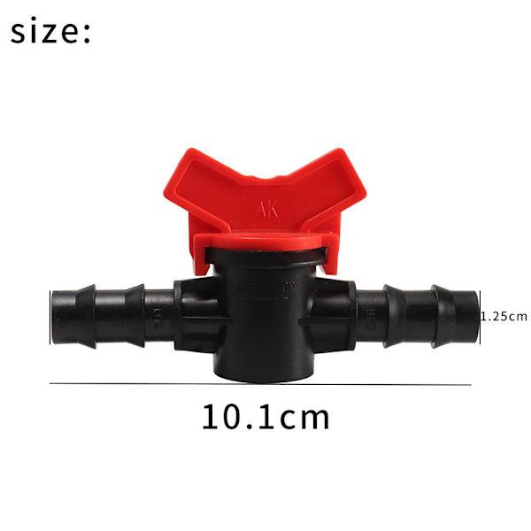34 stk. Vandingsslange-stik Kit 15mm(1.5cm) Plast Stik Vandingsslange-stik Hybrid Stik til Havevandingssystemer