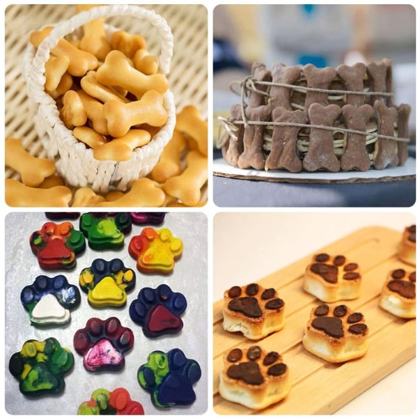 Bakform, Används för Gelé, Godis, Choklad, Isbit, Kan Baka Hundsnackskex