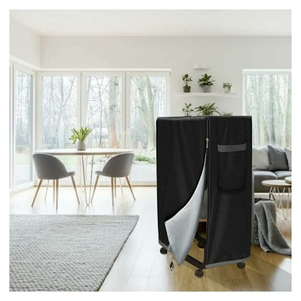 83x33x107cm Vandtæt opbevaringsbetræk til justerbar folde seng - Multifunktionel beskyttelse til folde seng, indendørs og udendørs