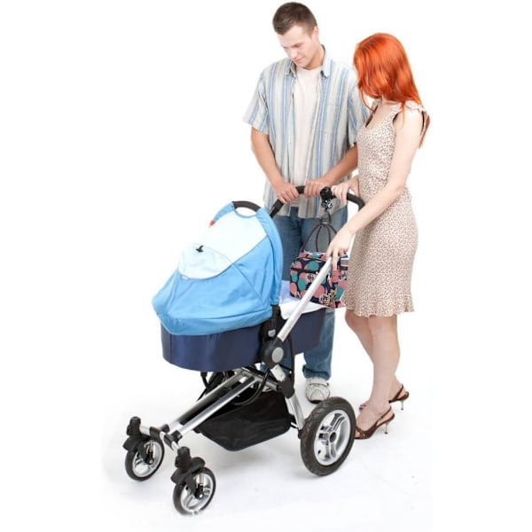 (2-pack) Vagnkrok, Yuccer 2 st Vagnhängare Väska Krok för Yoyo Vagn Universal Vagnklämma Tillbehör