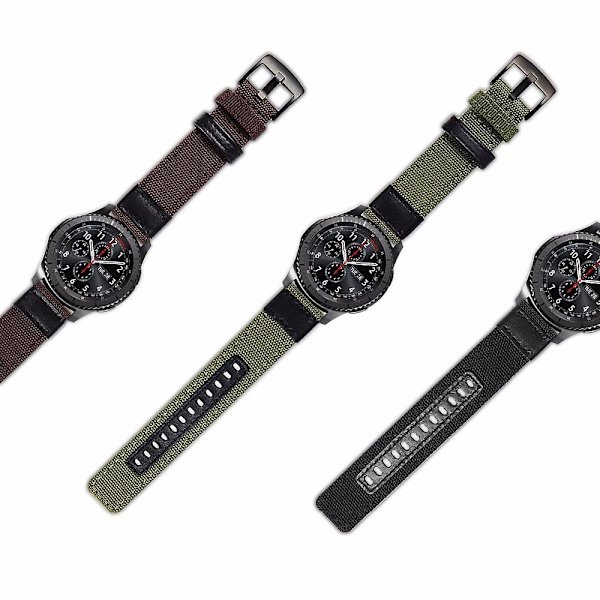 22mm nylonrem til Garmin Fenix 5/fenix 6