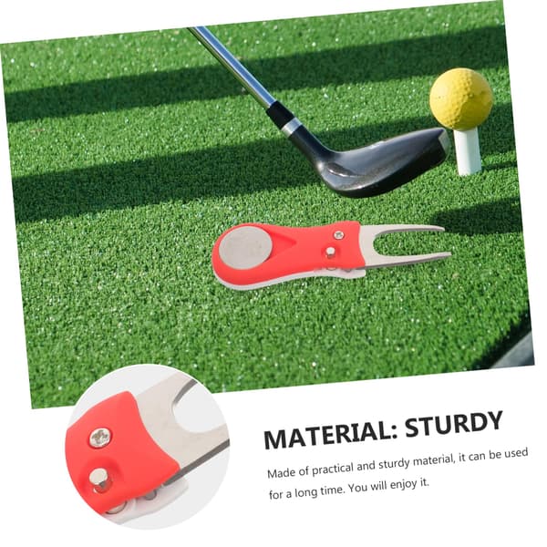 Professionelt græsplæne-reparationssæt - Stort golftilbehør - Golf tricks - Rustfrit stål
