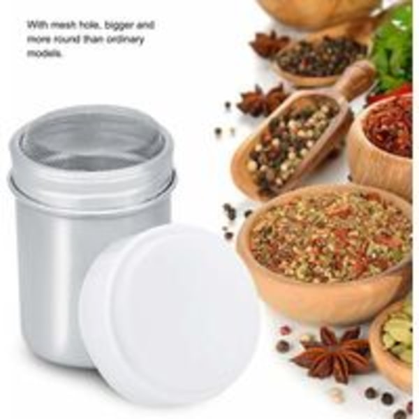 Florsocker Shaker, Chokladsil för Kakaokryddpulver Cappuccino Socker (M)