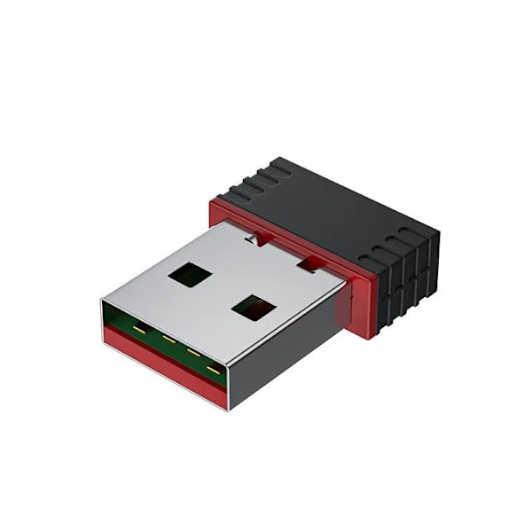 Modtagertransmitter, 150M trådløst netværkskort wifi signal modtagertransmitter USB stationær computer USB lille netværkskort