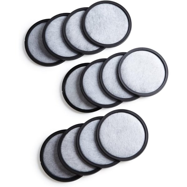 Set med 12 Superior Active vattenfilterdiskar för alla MR-modeller. Kaffe