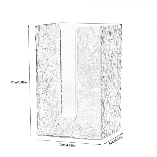 Multifunktionel Glacier Mønster Tissue Box Tissue Opbevaringsboks Multifunktionel Tissue Opbevaringsboks