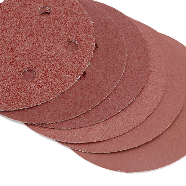 50 x 180mm 240 Grit Sanding Discs - 180mm Discs - 8 Huller - Væg Sander Sandpapir