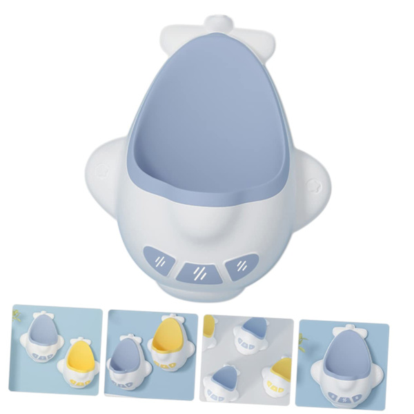 2-pack potta för pojkar, väggmonterad potta, potträning, potta, toalett, kissflaska, burk, stående potta, potträning, potta för barn, toalett för barn