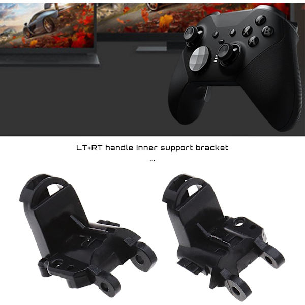 3 par LT RT knapphållare Interiör LT RT knapphållare Svart Intern hållare Plast LT RT knapphållare Kompatibel med Xbox One