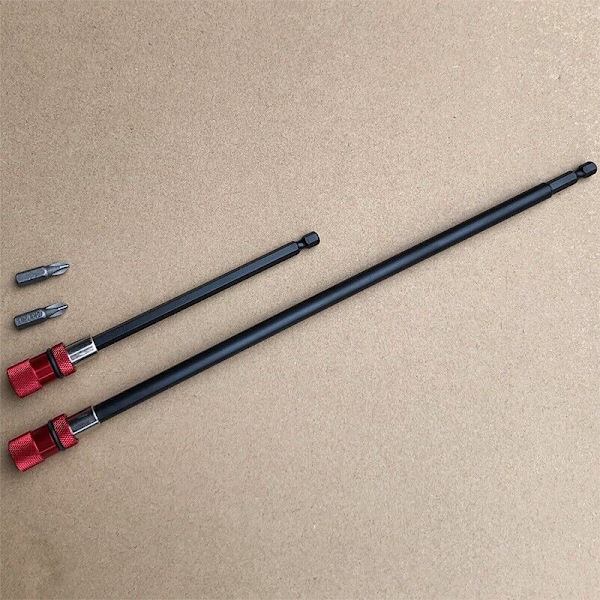 2 KPL Magneettinen Kärkipidike 300mm 150mm, Kärkipidikkeen Jatko, Ruuvimeisselin Kärkipidike, Pitkä Magneettinen Kärkipidike, Magneettinen Kärkipidikkeen Jatko Const:lle