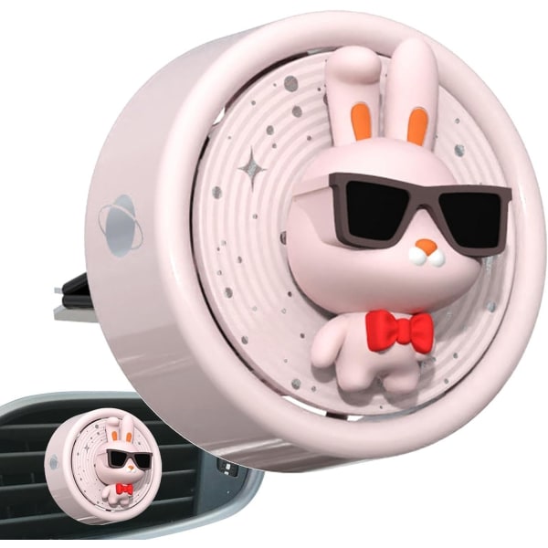 Luminous Astronaut Car Air Freshener, Astronaut Automotive Magnetic Air Outlet Car Diffuser, Luminous Air Outlet Parfym för