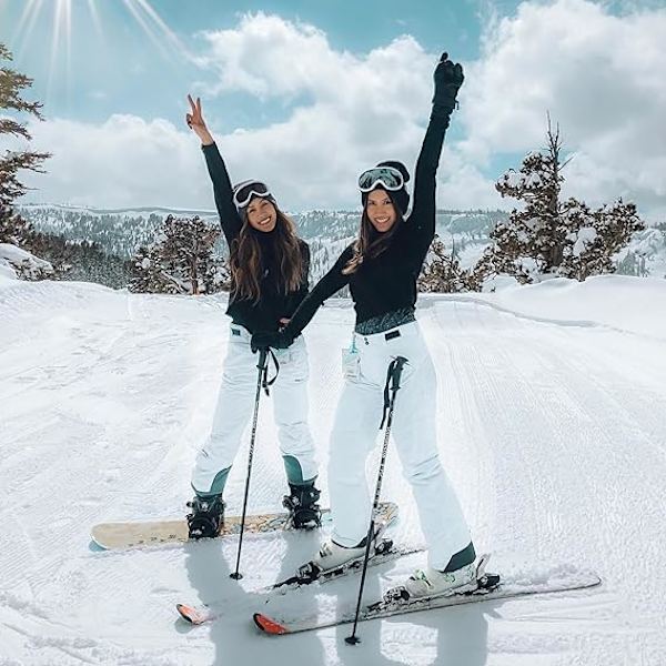 Skidglasögon - Glasögon Skid Snowboardglasögon med Anti-Fog Dubbla Linser Skidåkning Skridsko Snöskoter Vindtät