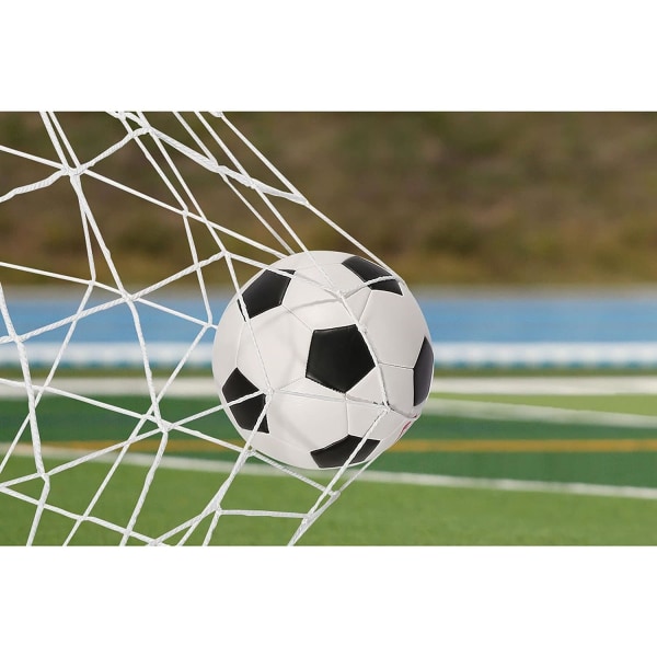 Jalkapallomaaliverkko (1,8*1,2 m), polyetyleenijalkapalloverkko täynnä