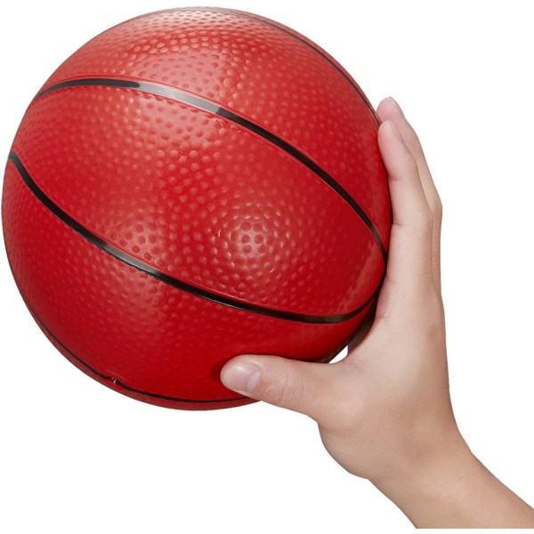 3 st 16 cm små studsbollar för strand, småbarn, gummi, basketboll, sportleksak för pool, barn, pojkar, flickor, vuxna, skolgård, inomhus, utomhus