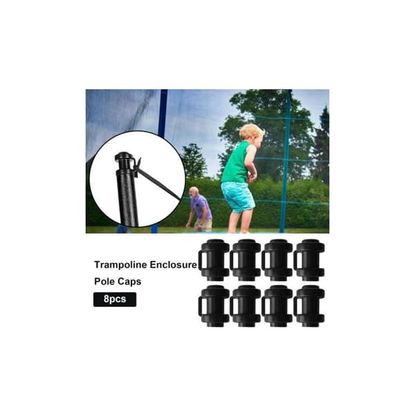 8-pack Trampolinskydd för Stolpar, 1 Tum Trampolinskydd, Trampolindelar och Tillbehör