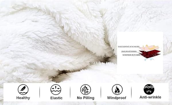 Fleece-fôret dame strikket lue skjerf sett jenter vinter ski lue (marineblå)