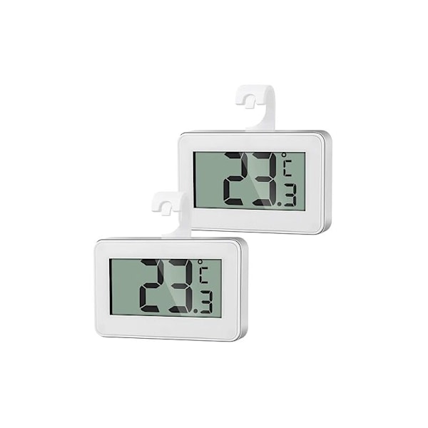 Mini digital termometer, frystermometer, Digital kylskåp X2 Termometer