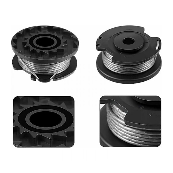 5 kpl F016800569 varalankakeloja Bosch Easygrasscut -pensasleikkuriin, F016800385 ruohonleikkurin varakela yhteensopiva art 23SL ja art 26SL -mallien kanssa (4kpl