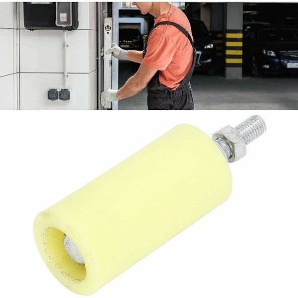 Universell styrrulle för skjutbara nylon dörrar med robust guidningsstöd för skjutdörrar på 100 mm