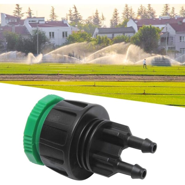 Hurtigkobling, 10 stk. Plastik Haveslangekoblinger Mikro Irrigation Adapter Hurtigkobling Passer til 4/7 mm Slanger