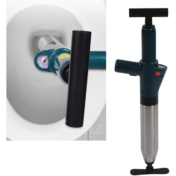 Tehokas ilmapumppuvessa-avain manuaalinen pneumaattinen ruoppauslaite WC-pumppu kylpyhuoneen pesualtaalle kylpyamme WC-suihku keittiön putken tukkeutuneen kylpyammeen avaaja