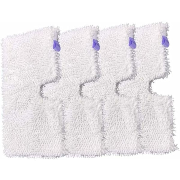 4-pack Mikrofiber Ersättningsmoppar för Shark Ångmoppar S3500 S3550 S3901 S3601 S3501