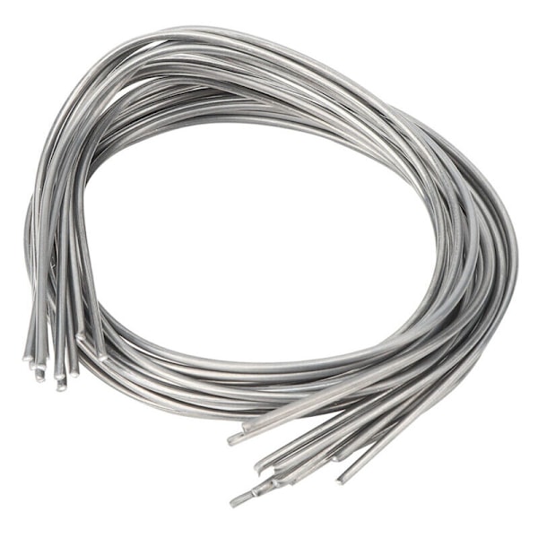 Jeffergarden 10 stk. Aluminium Kobber Svejsestænger Elektrode 2 mm Dia Lav Temperatur Lodning Flux Fyldt Tråd