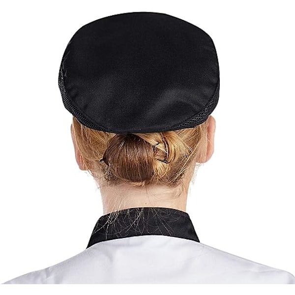 Kockplatt Beret Konditor Bageri Kök Sommar Mesh Matlagning Arbetskläder Kockmössa för Vuxna