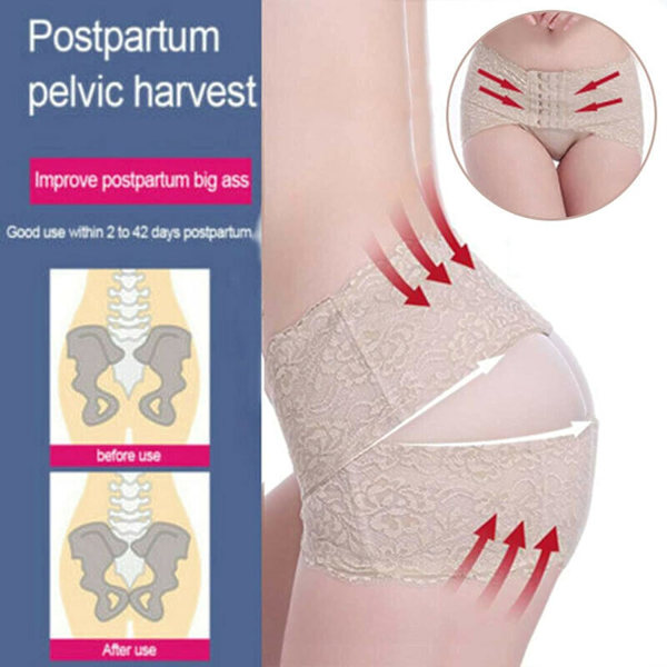 Korrigeringsbälte Höftlyft Kvinnor Postpartum Magebälte Bälte Lyft Mage Kropp Sexig Shaper Girdles Underkläder Minska Bäckenledssmärta Hudvänlig Hel
