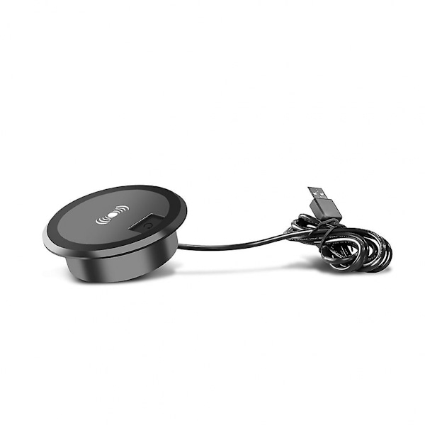Skrivebordsinnfelt trådløs lader 15W Smart Home trådløs lading