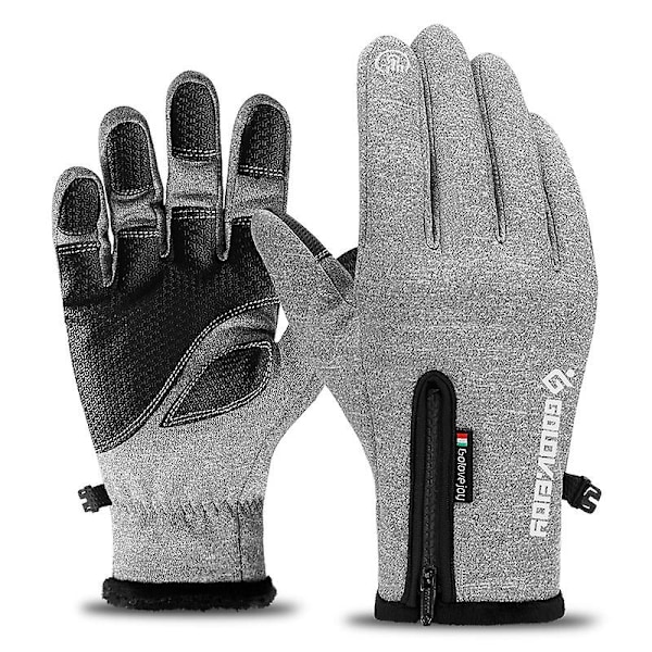 Mens Winter Gloves -30windproof Waterproof Touch Screen