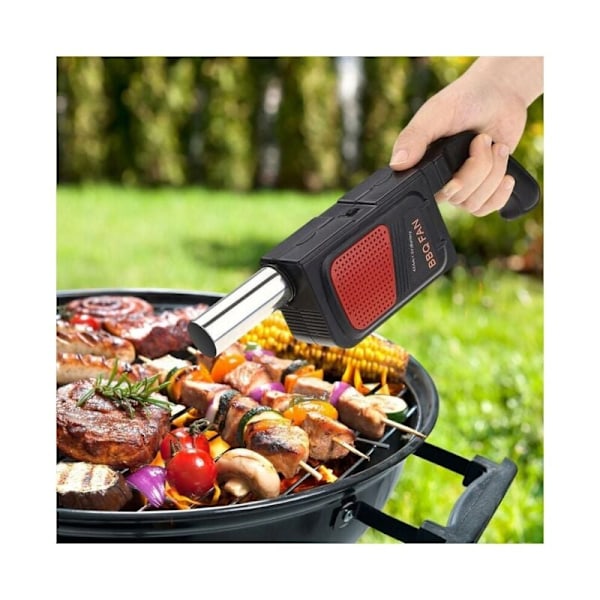 Portabel BBQ Fläkt för Utomhusgrillning Elektrisk BBQ Blåsverktyg