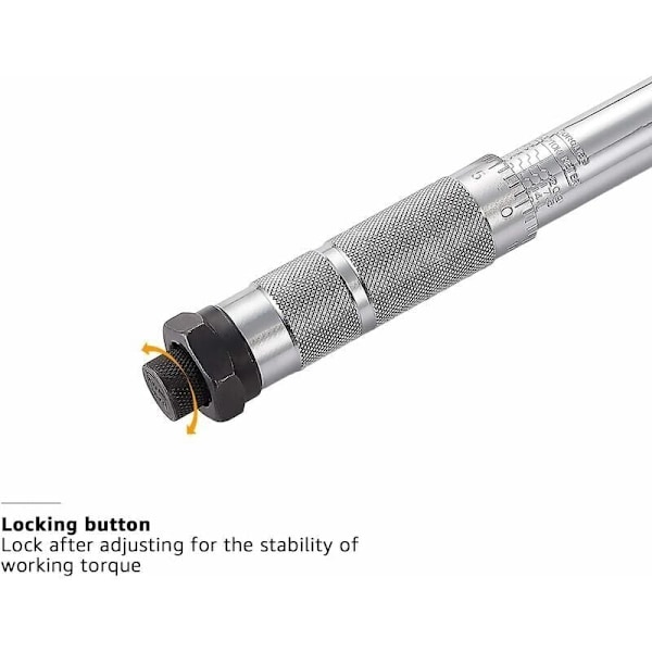 1/4\" Momentnøkkel, 5-25 Nm Ephé