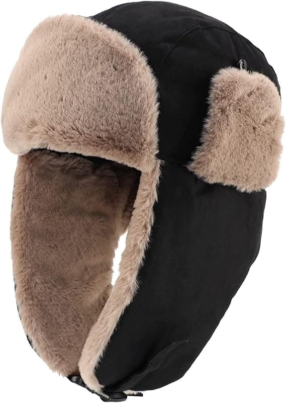 Unisex Aviator Mössor Jakt Mössor Öronmuffar Vinter Mössor Män och Kvinnor