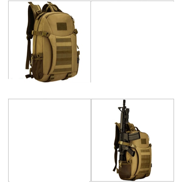 Tursekk, 35L taktisk ryggsekk Military Assault Bag Compu