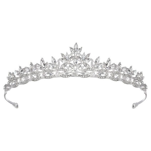 Rhinestone bröllop tiara för bruden