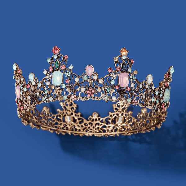Smykker barokk dronning krone damer bryllup tiara