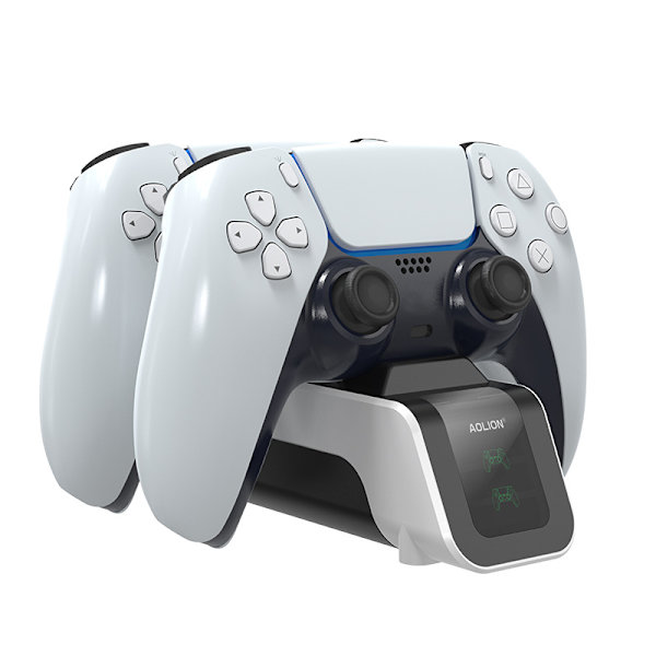PS5 Controller-oplader, PS5 Controller-ladestation til PS5 Controller-stand, PS5 Controller-oplader til AOLION P5009 PS5,
