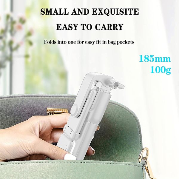 Selfie Stick Tripod Selfie Stick, 4-i-1 Selfie Stick Bluetooth Selfie Stick Tripod Bluetooth Selfie Stick Udtrækkelig Teleskopisk Justerbar Monopod med