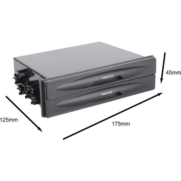 Bilorganisator, Oppbevaringsboks for Mini Mobiltelefon, MP3, DVD, CD