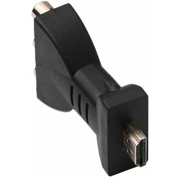 Hdmi-han til 3 Rca-hun Sammensat AV Lyd Video Adapter Konverter --, HANBING