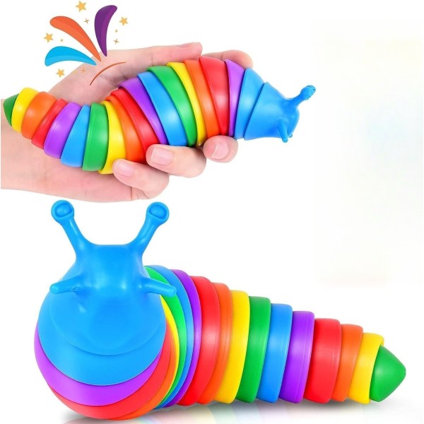 Fidget-leker, sensoriske leker for småbarn, bursdagsgaver til barn (blå)
