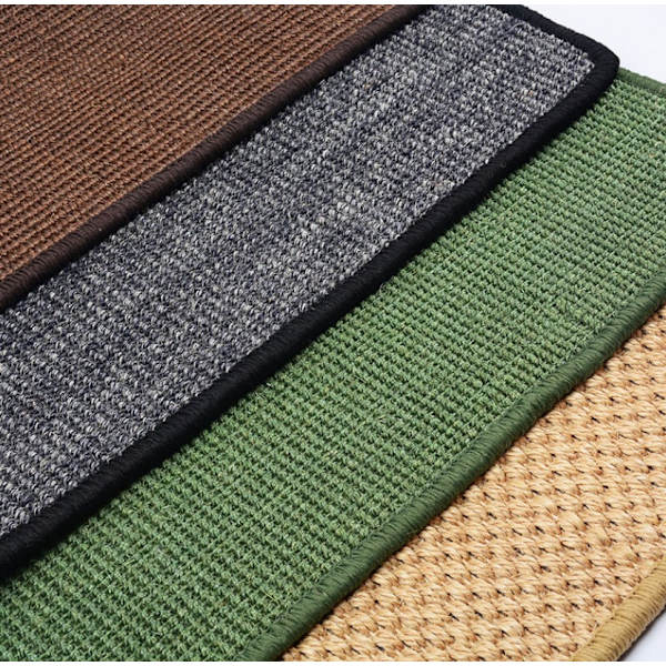 Kradseunderlag til katte, sisal kradseunderlag til katte, kradsebræt til katte, skridsikkert legetøj til katteklopleje, beskyt møbler og sofaer 40×60cm（tilfældig farve）