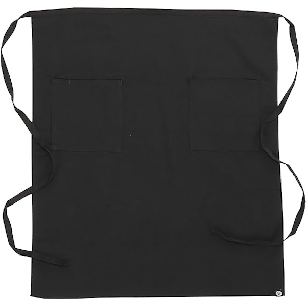 Unisex tvåficksbistroförkläde