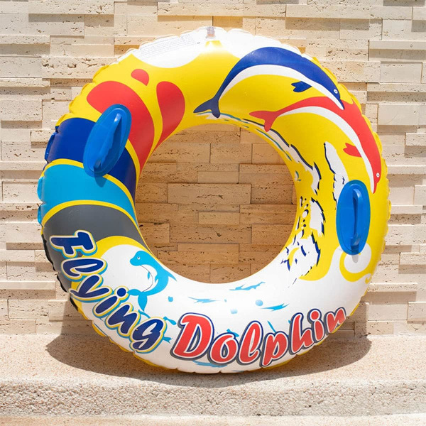 Svømmering, Svømmering, Oppustelig Ring, Svømmering Flydende Svømmering Hawaiiansk Svømmering Ideel til Voksne Teenagere Strand og Pool.