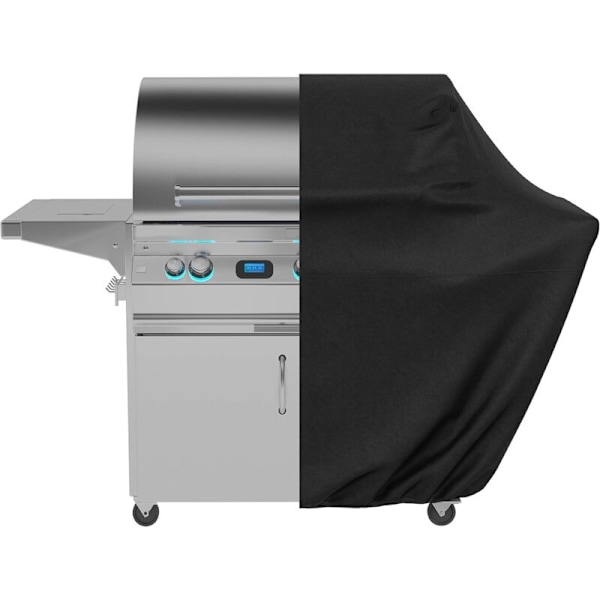 Gasolgrillöverdrag - XXL, svart